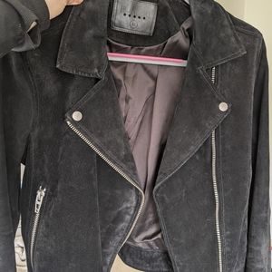 Blank NYC Suede Moto Jacket